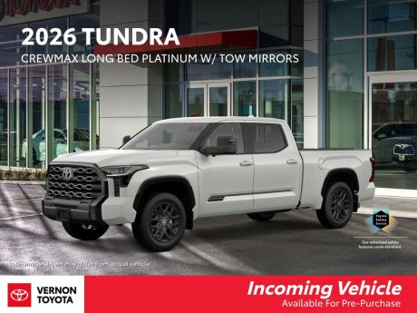2026 Toyota Tundra Platinum Long Bed w/ Tow Mirrors 