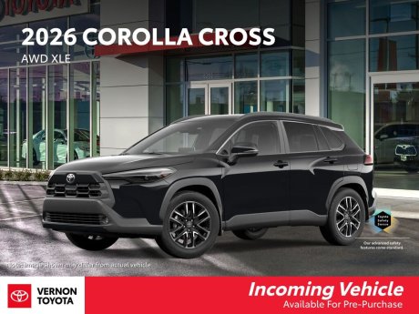 2026 Toyota Corolla Cross XLE AWD 