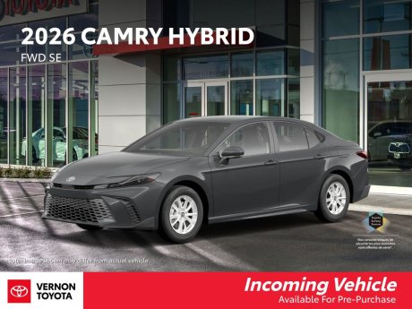 2026 Toyota Camry Hybrid SE FWD 