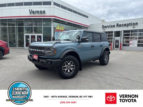 2023 Ford Bronco Badlands MANUAL 