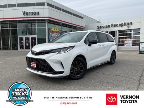 2025 Toyota Sienna Hybrid XSE AWD 