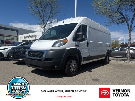 2019 Ram ProMaster Cargo Van 3500 High Roof 159 WB 