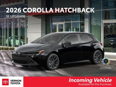2026 Toyota Corolla Hatchback SE Upgrade 