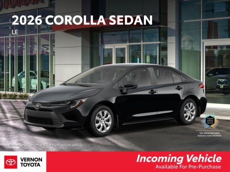 2026 Toyota Corolla LE 