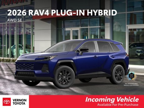 2026 Toyota RAV4 Plug-In Hybrid SE AWD 
