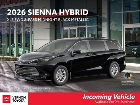 2026 Toyota Sienna LE FWD 