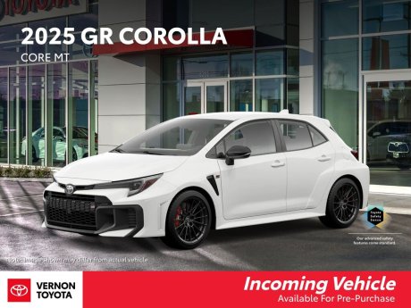 2026 Toyota GR Corolla Core Manual 