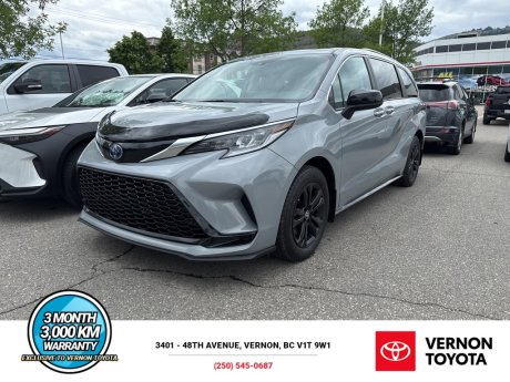 2024 Toyota Sienna Hybrid XSE AWD 