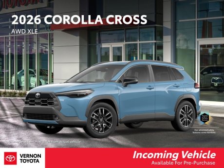 2026 Toyota Corolla Cross XLE AWD 