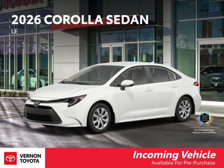 2026 Toyota Corolla LE FWD 