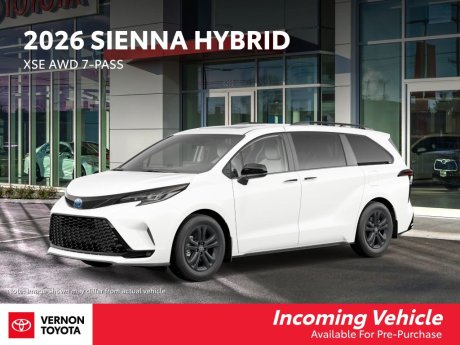 2026 Toyota Sienna Hybrid XSE AWD 
