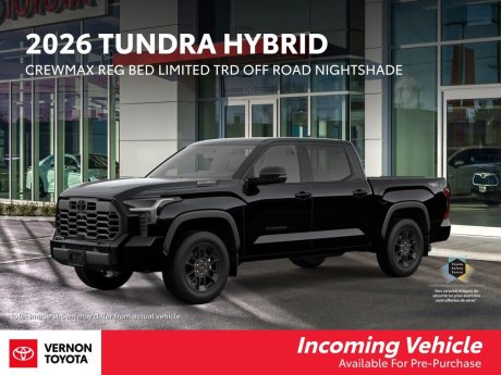 2026 Toyota Tundra Hybrid Limited Nightshade 