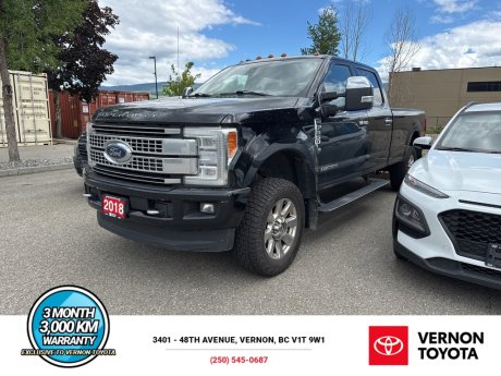2018 Ford Super Duty F-350 SRW Platinum 