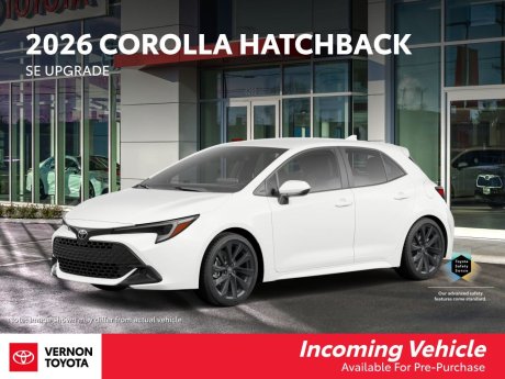 2026 Toyota Corolla Hatchback SE Upgrade 