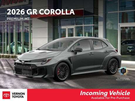 2026 Toyota GR Corolla Premium MT 