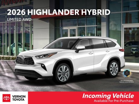 2026 Toyota Highlander Hybrid Limited AWD 