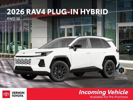 2026 Toyota RAV4 Plug-In Hybrid SE AWD 