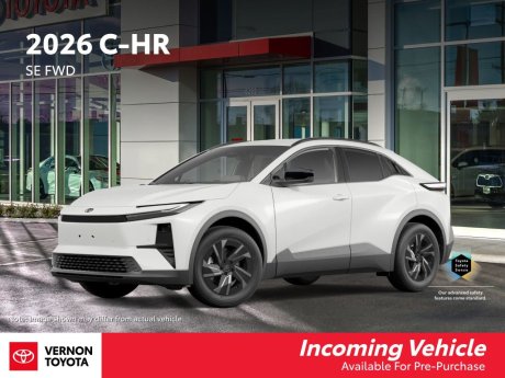 2026 Toyota C-HR Battery Electric SE FWD 