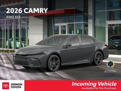 2026 Toyota Camry Hybrid XSE AWD 