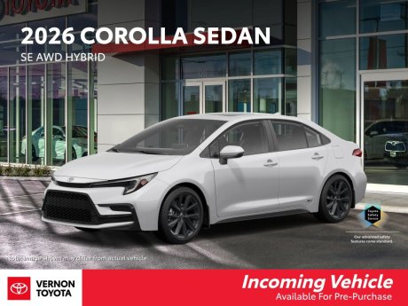 2026 Toyota Corolla Hybrid SE AWD 