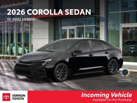 2026 Toyota Corolla Hybrid SE AWD 