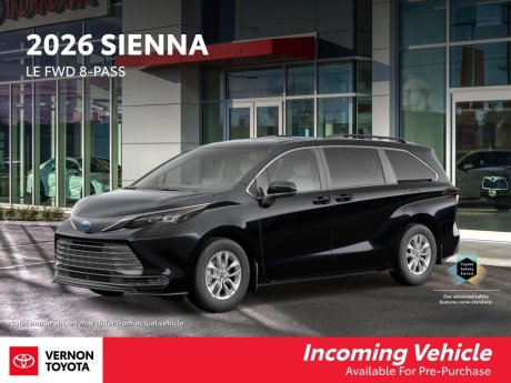 2026 Toyota Sienna LE FWD 