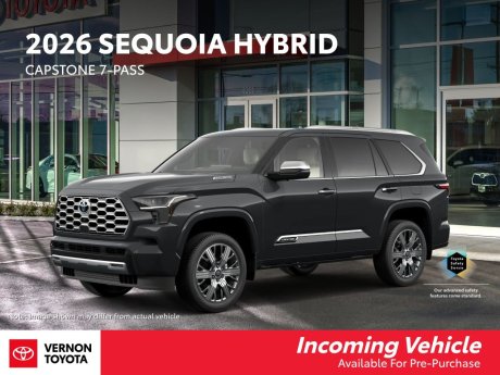 2026 Toyota Sequoia Hybrid Capstone 