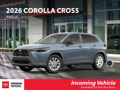 2026 Toyota Corolla Cross LE AWD 
