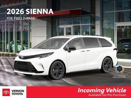 2026 Toyota Sienna XSE FWD 