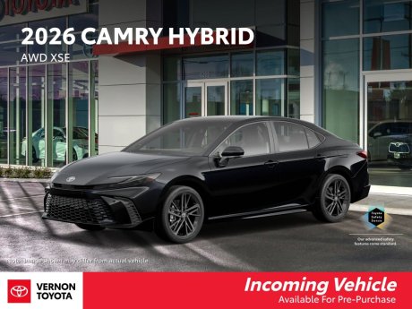 2026 Toyota Camry Hybrid XSE AWD 