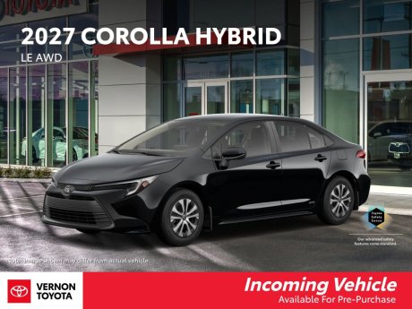 2027 Toyota Corolla Hybrid LE AWD 