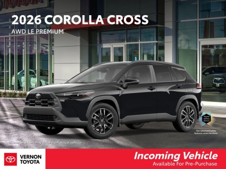 2026 Toyota Corolla Cross LE AWD 