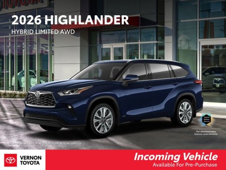 2026 Toyota Highlander Hybrid Limited AWD 