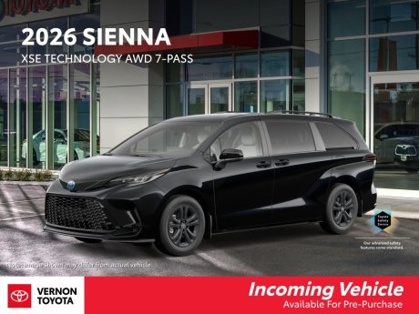 2026 Toyota Sienna XSE AWD 