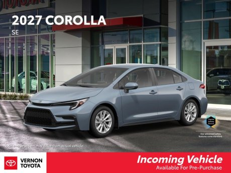 2027 Toyota Corolla SE 