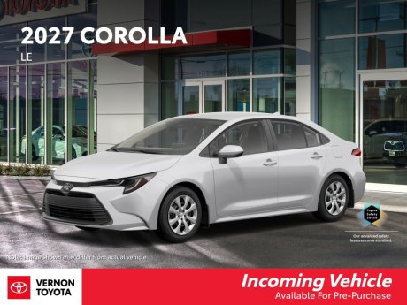 2027 Toyota Corolla LE 