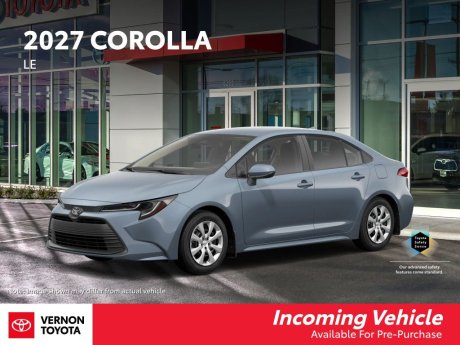 2027 Toyota Corolla LE 