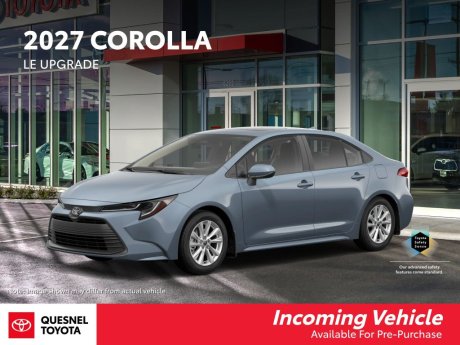 2027 Toyota Corolla LE Upgrade 