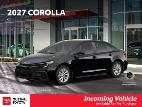 2027 Toyota Corolla SE 