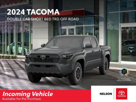 2024 Toyota Tacoma 4X4 TRD Off-Road 6 spd Manual