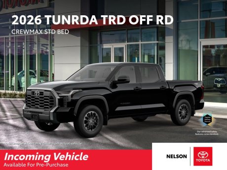 2026 Toyota Tundra 4X4 SR5 TRD Off Road 