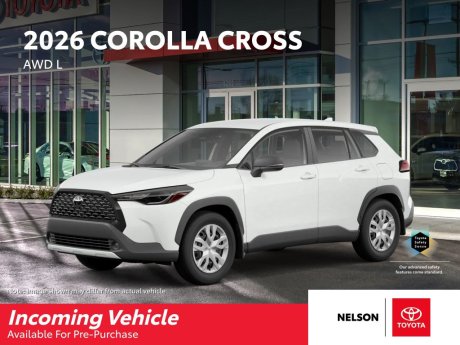 2026 Toyota Corolla Cross L AWD 
