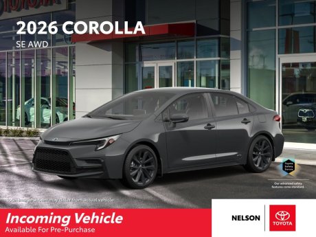 2026 Toyota Corolla Hybrid SE AWD 