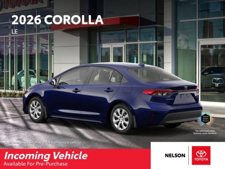 2026 Toyota Corolla LE 