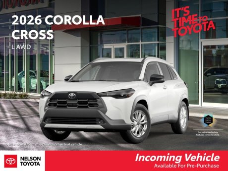 2026 Toyota Corolla Cross L AWD 