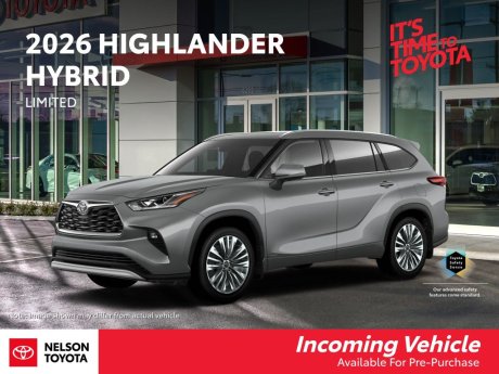 2026 Toyota Highlander Hybrid Limited 