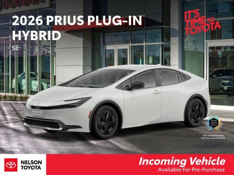 2026 Toyota Prius Plug-In Hybrid SE 