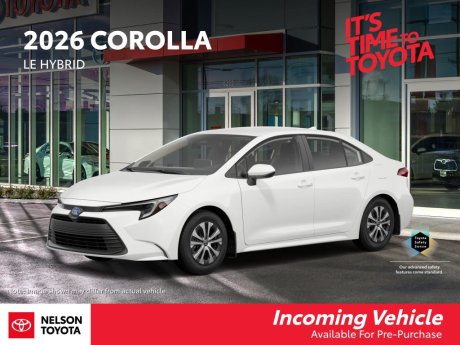 2026 Toyota Corolla Hybrid LE 