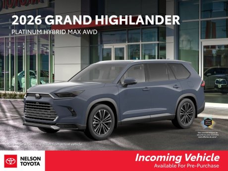2026 Toyota Grand Highlander Hybrid Platinum MAX 