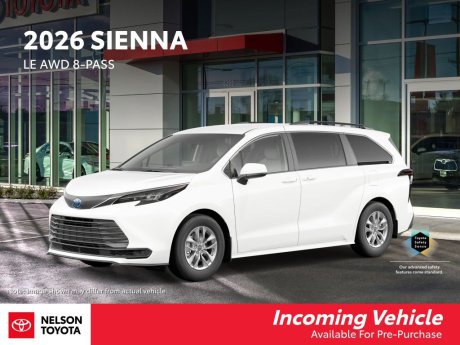 2026 Toyota Sienna LE AWD 